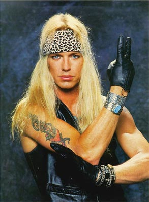 Illustration for article titled 20 Years Of Bret Michaels' Hair